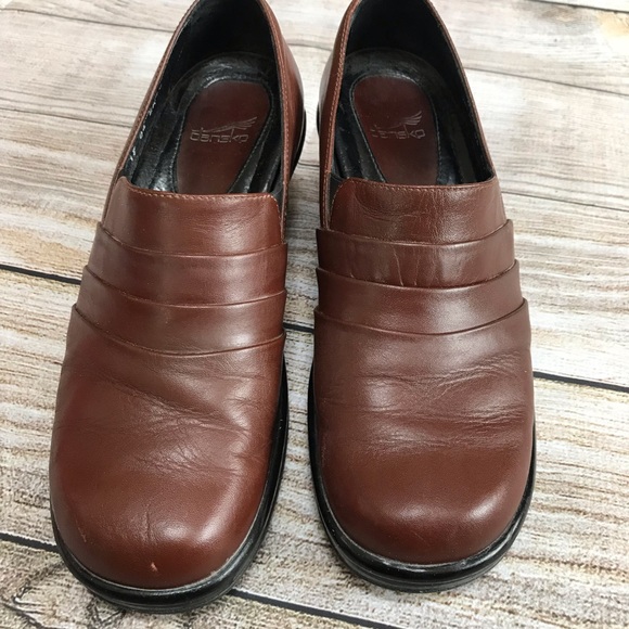 Dansko Brown leather clog - Picture 2 of 4